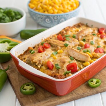 Southwest Chicken Casserole Bake