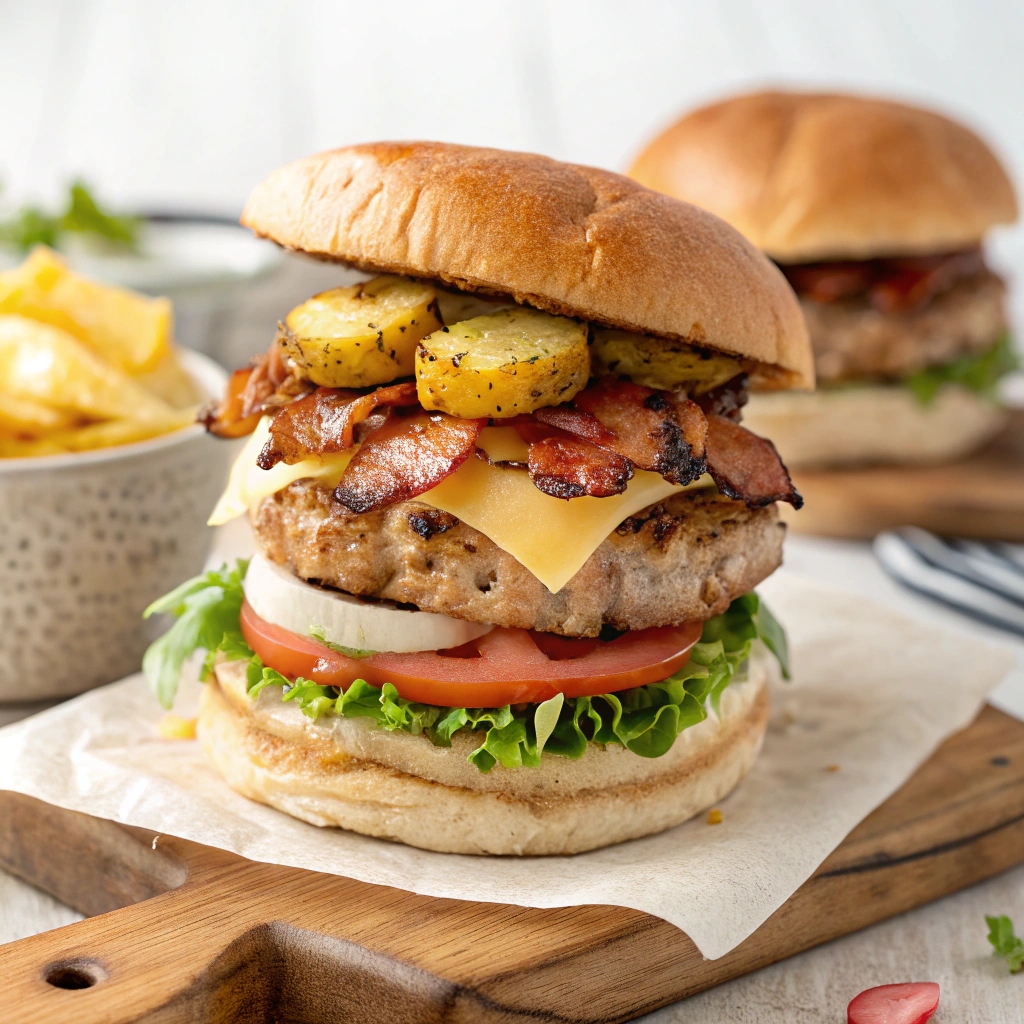 Hawaiian Turkey Burgers