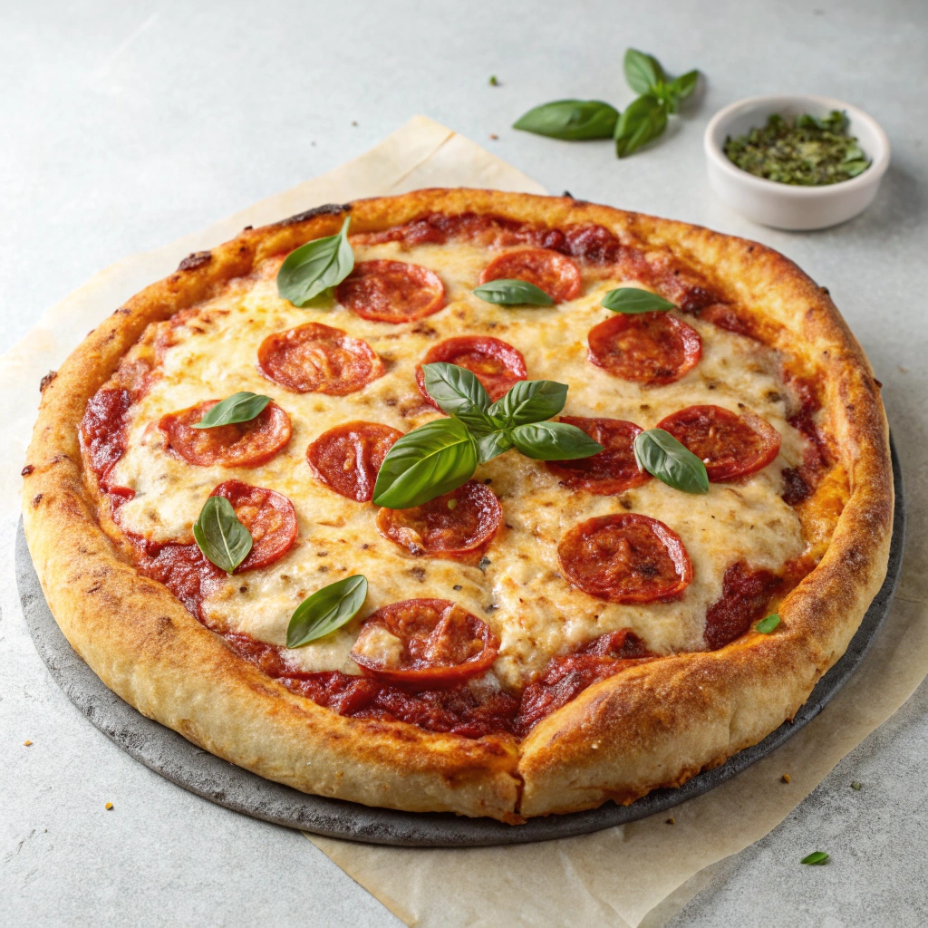 Homemade Pan Pizza Crust (and Pizza Night Tradition)