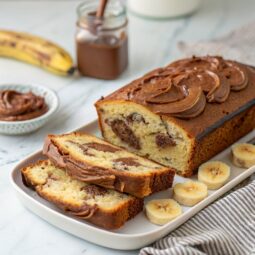 Nutella Banana Bread