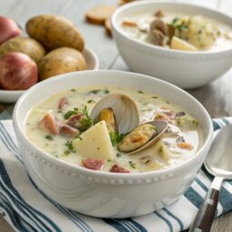 Slow Cooker New England Clam Chowder