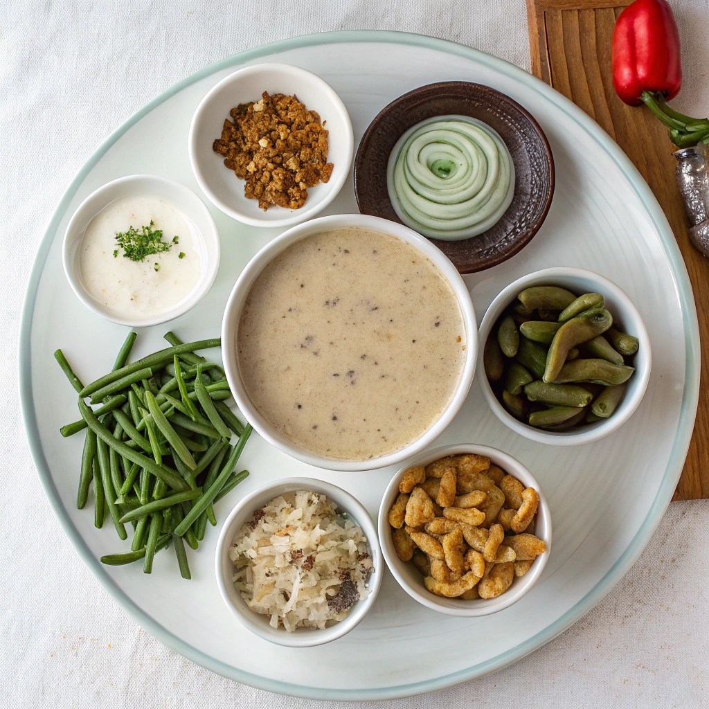 Classic Green Bean Casserole Ingredients