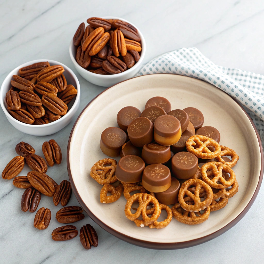 Rolo Pretzel Turtle Bites Ingredients