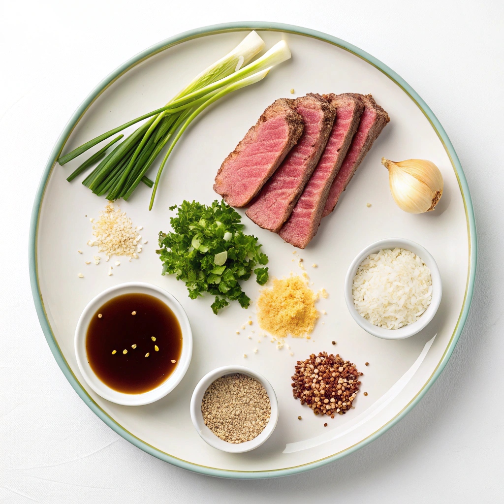 Slow Cooker Korean Beef Ingredients