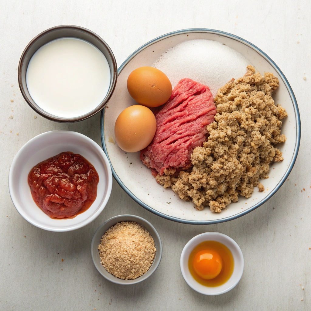 Easy Sunday Meatloaf Ingredients