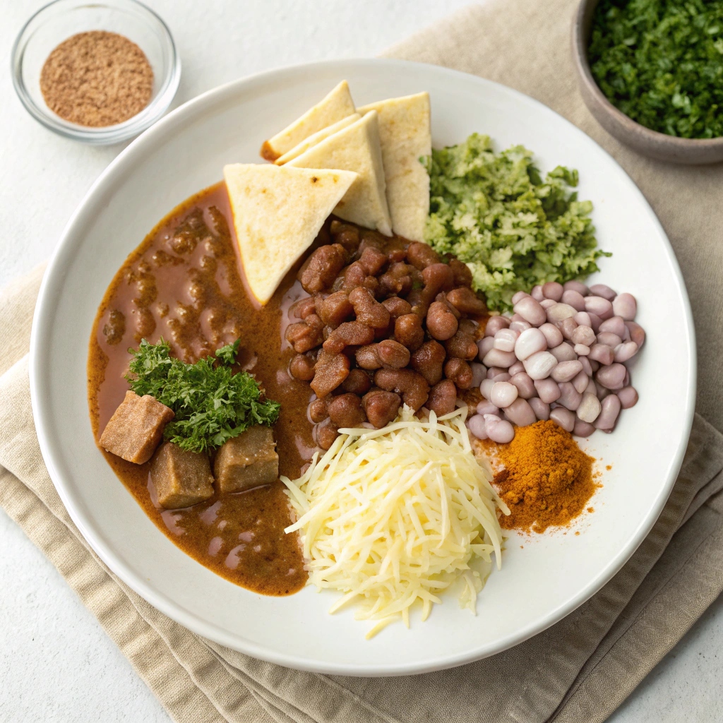 Instant Pot Chili Beef Burritos Ingredients