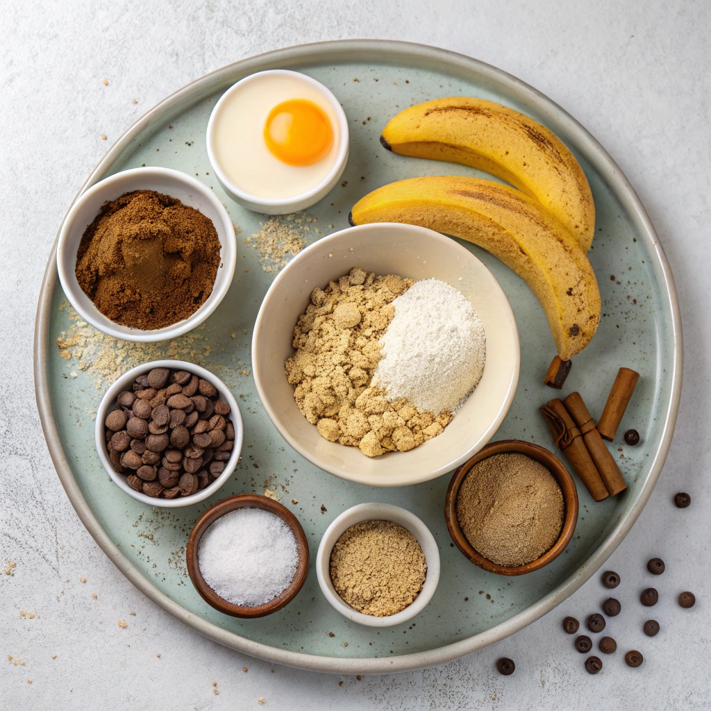 Banana Oatmeal Cookies Ingredients