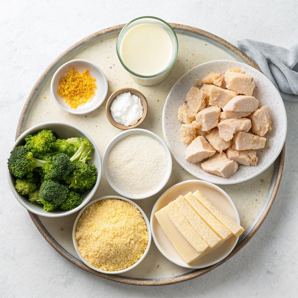 Easy Chicken and Broccoli Casserole Ingredients