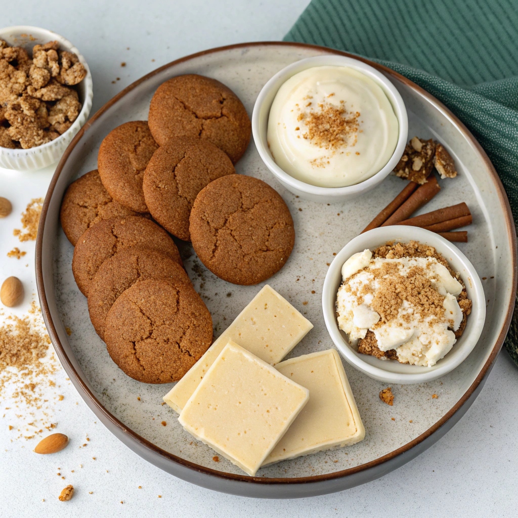 No Bake Gingerbread Cookie Truffles Ingredients