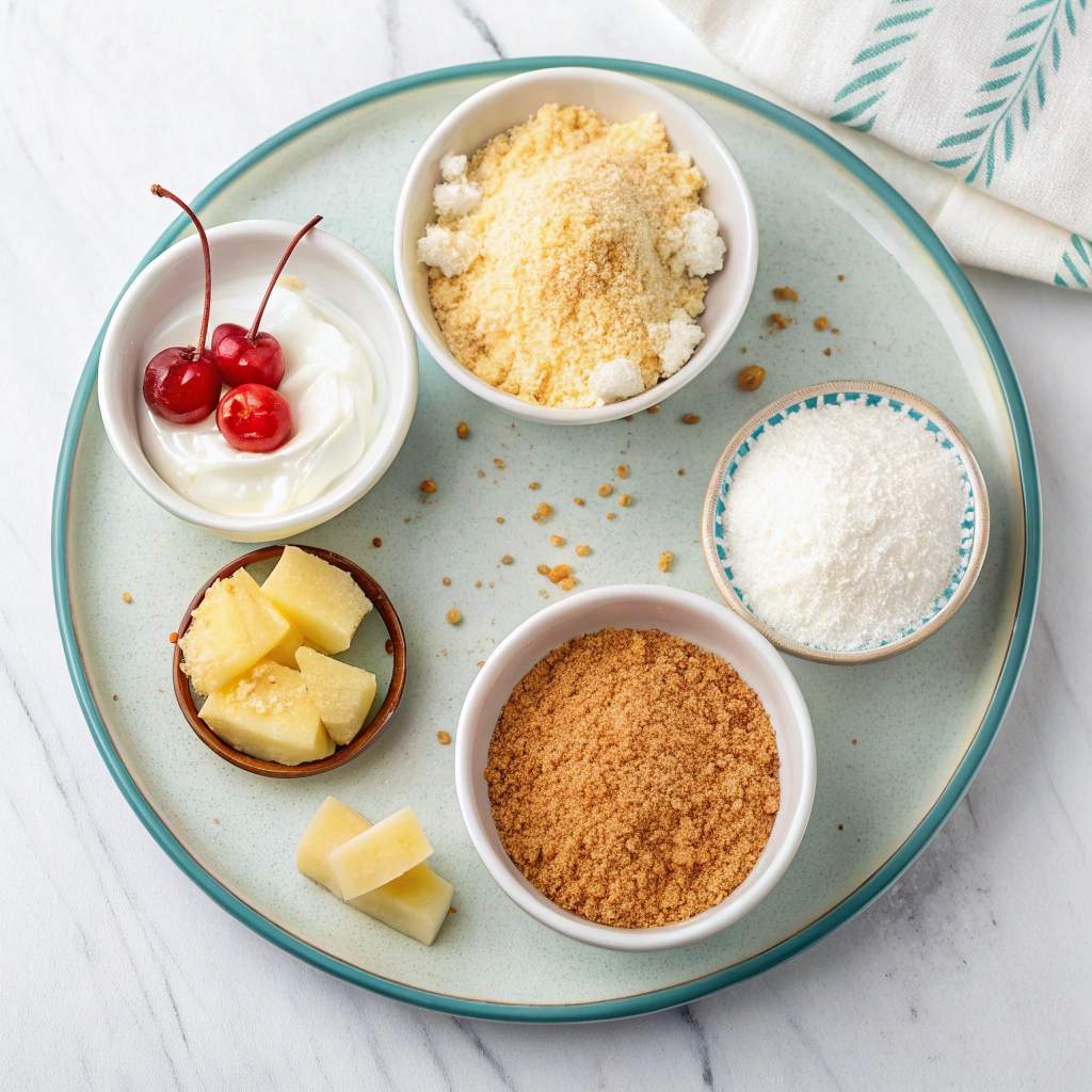 Layered Pina Colada Dessert (Lush) Ingredients
