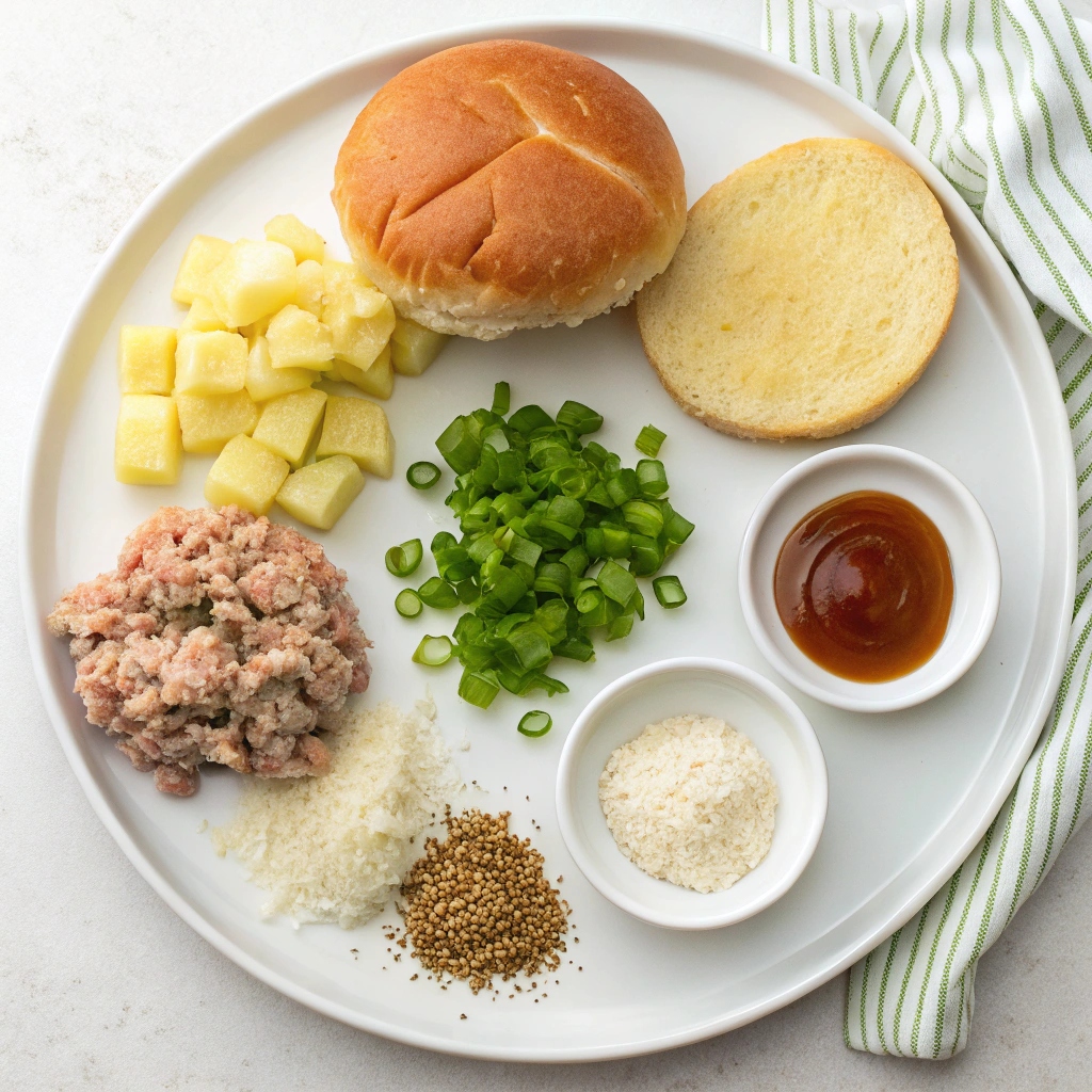 Hawaiian Turkey Burgers Ingredients