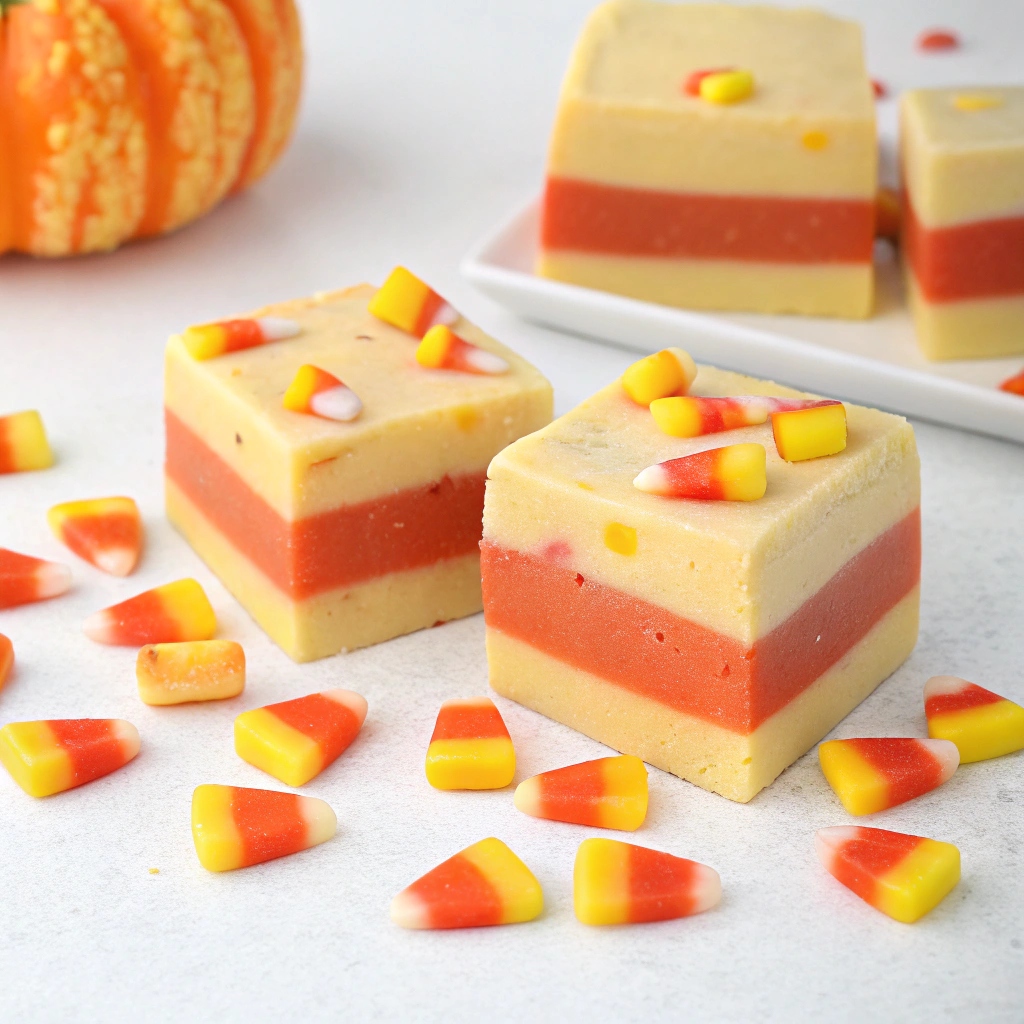 Candy Corn Fudge