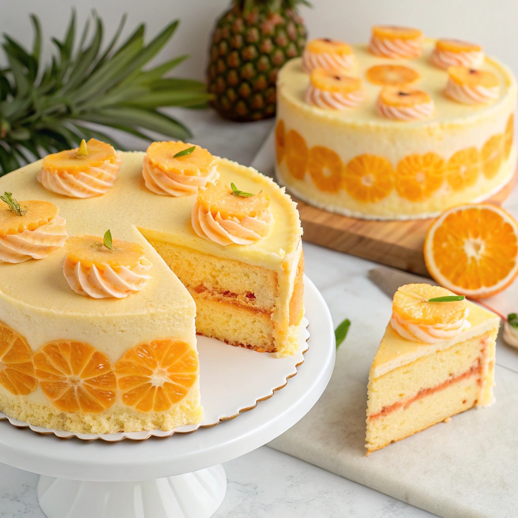 Pineapple Orange Cake (Pig Pickin’ Cake)