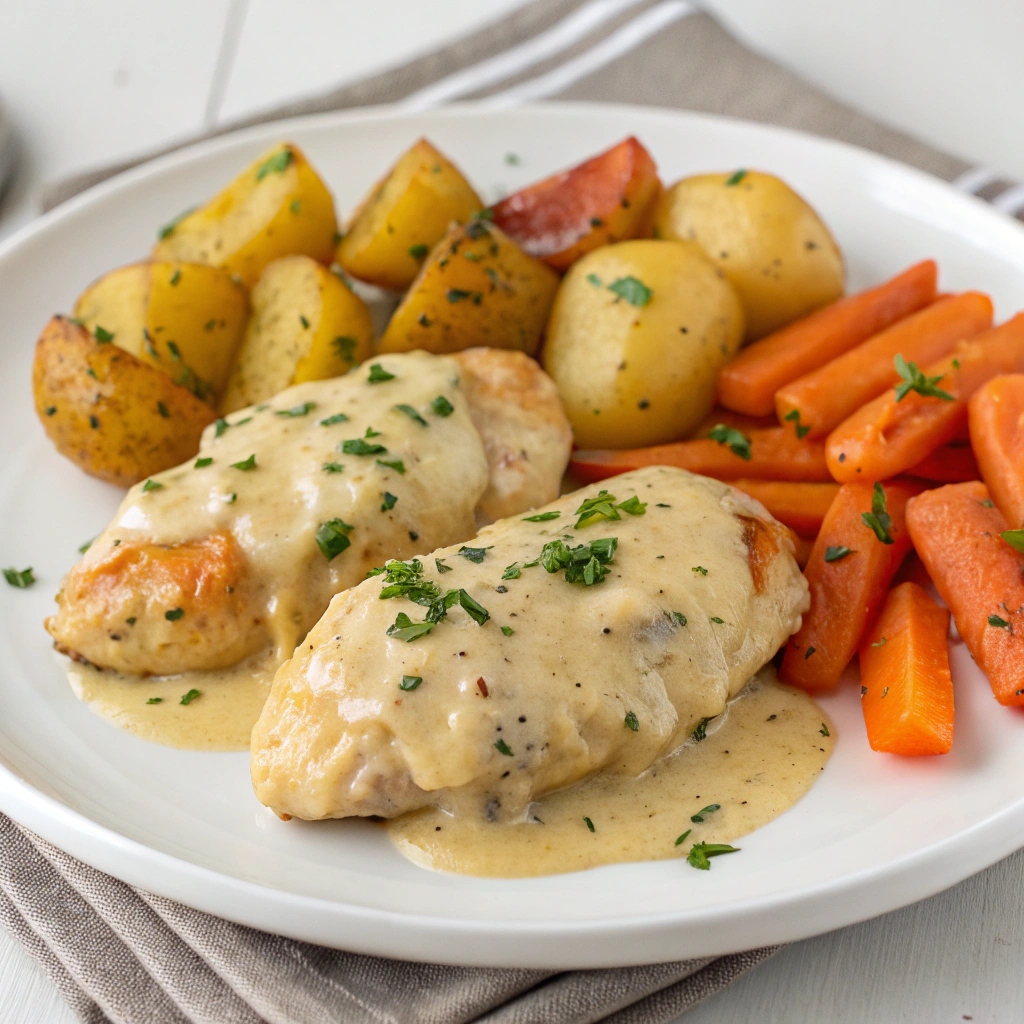 Instant Pot Ranch Chicken with Potatoes and Carrots