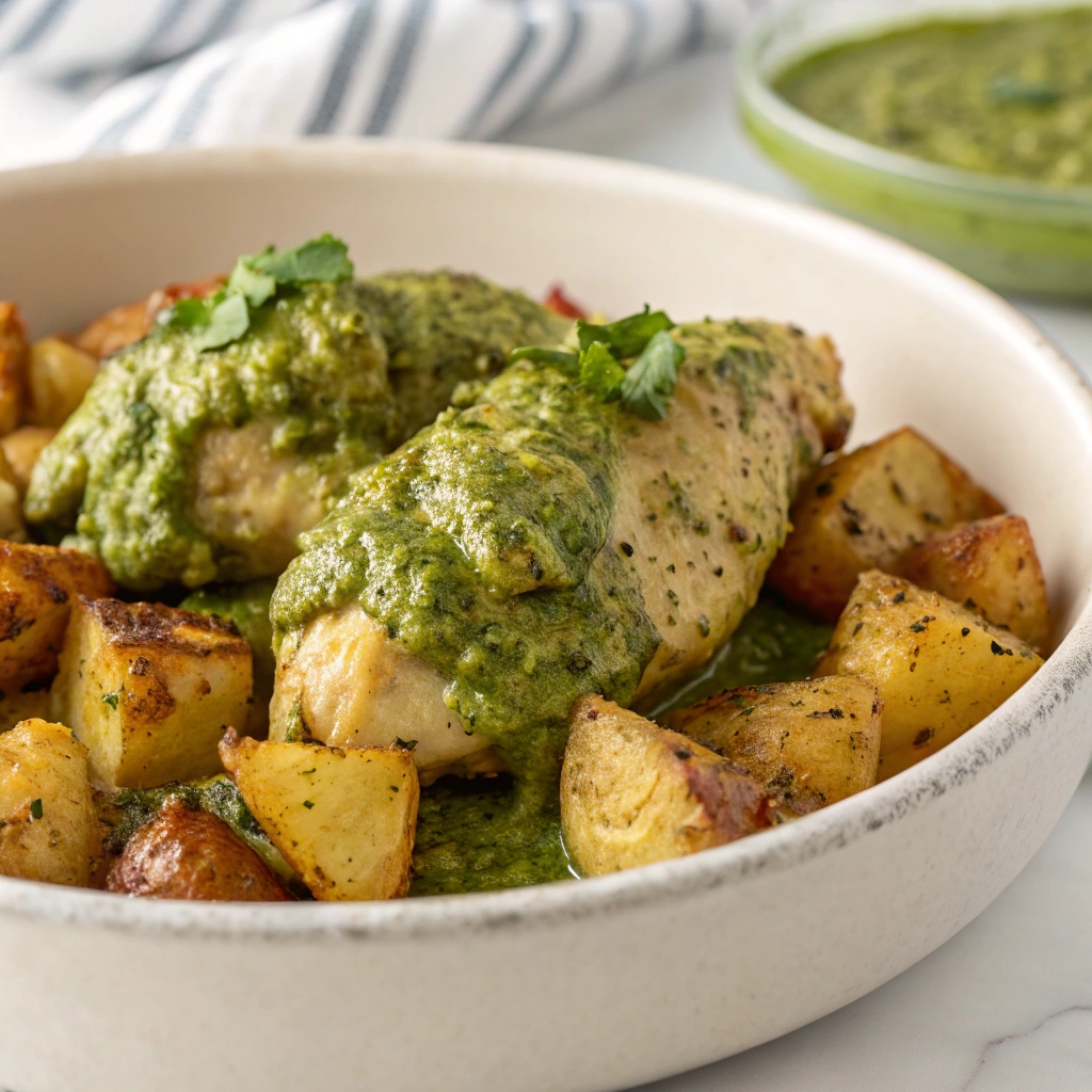 Instant Pot Pesto Chicken and Potatoes
