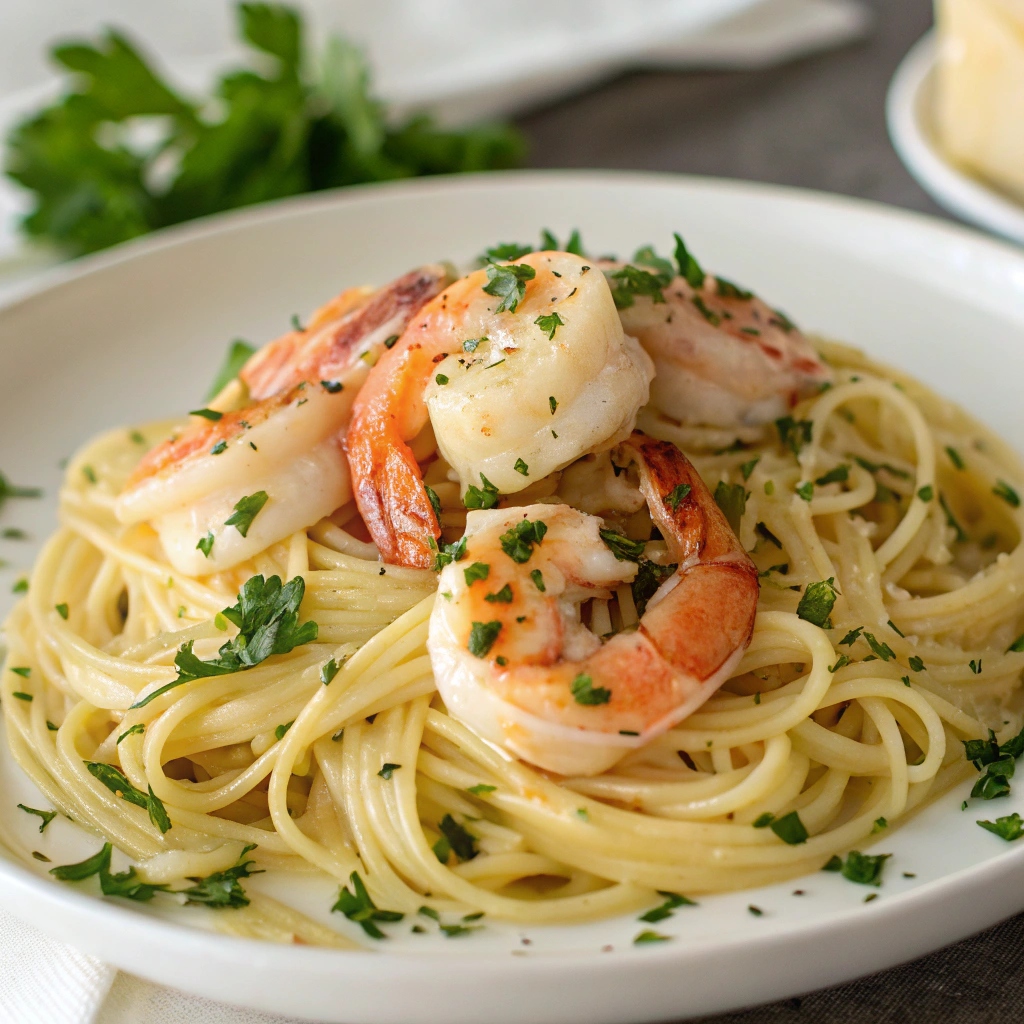 The Best Shrimp Scampi
