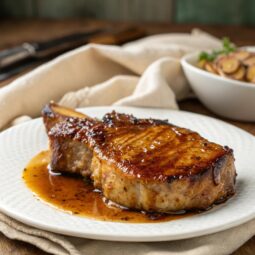 Brown Sugar Glazed Pork Chops