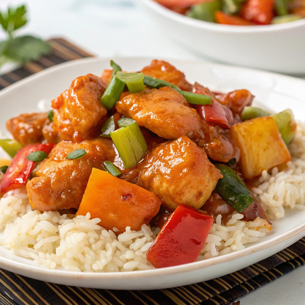 Slow Cooker Sweet and Sour Chicken