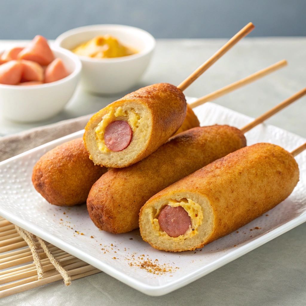Breakfast Corn Dogs