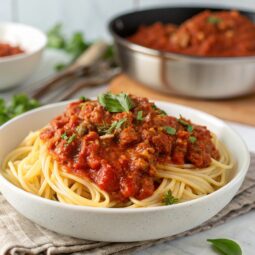 Ground Turkey Spaghetti Sauce