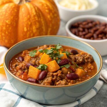 Instant Pot Ground Turkey and Pumpkin Chili