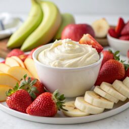 Easy 2 Ingredient Cream Cheese Fruit Dip