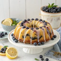 Lemon Blueberry Bundt Cake