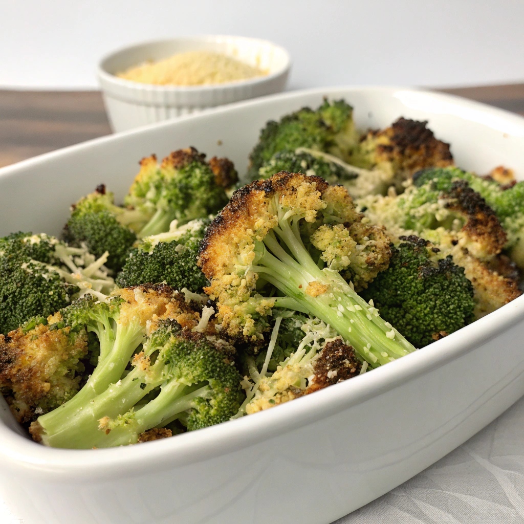 Oven Roasted Parmesan Broccoli