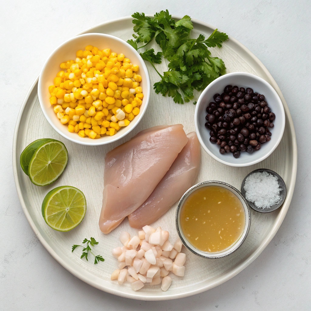 Instant Pot Cilantro Lime Chicken (Dump and Go) Ingredients