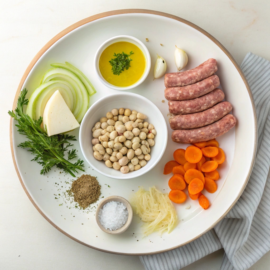 Tuscan White Bean Soup Ingredients