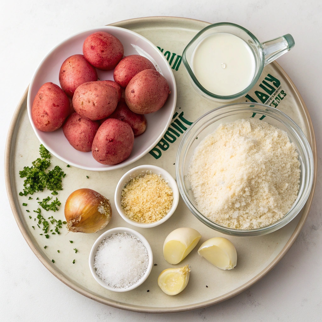 Garlic Parmesan Mashed Potatoes Ingredients