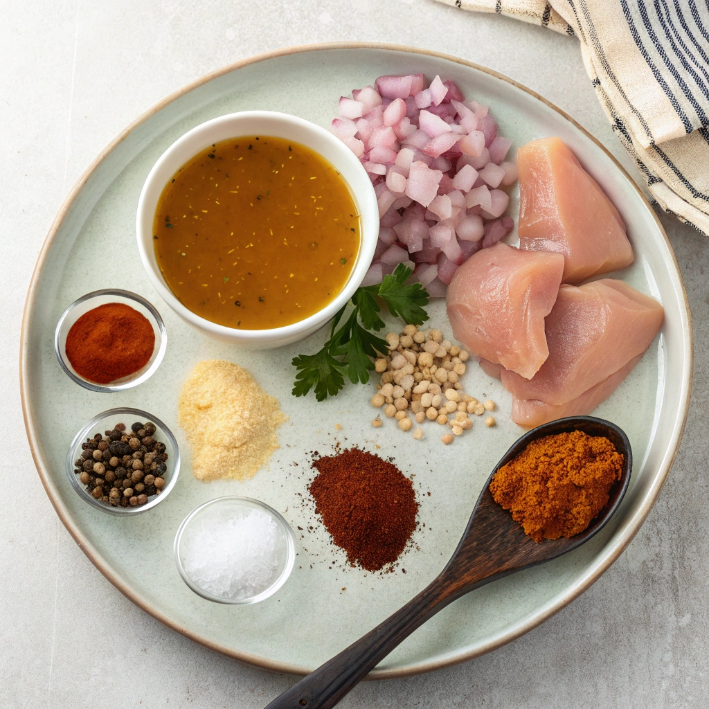 Copycat Chipotle Chicken in the Instant Pot Ingredients