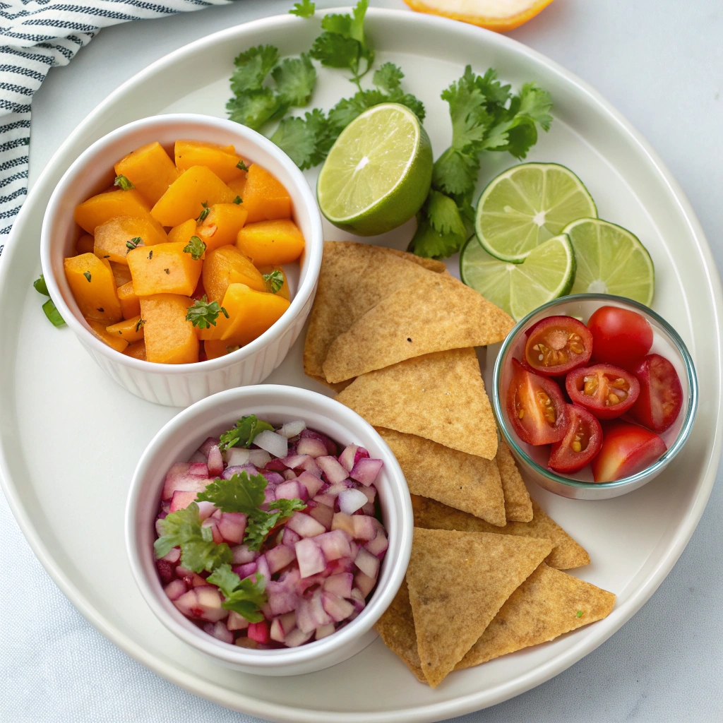 Peach Salsa Ingredients
