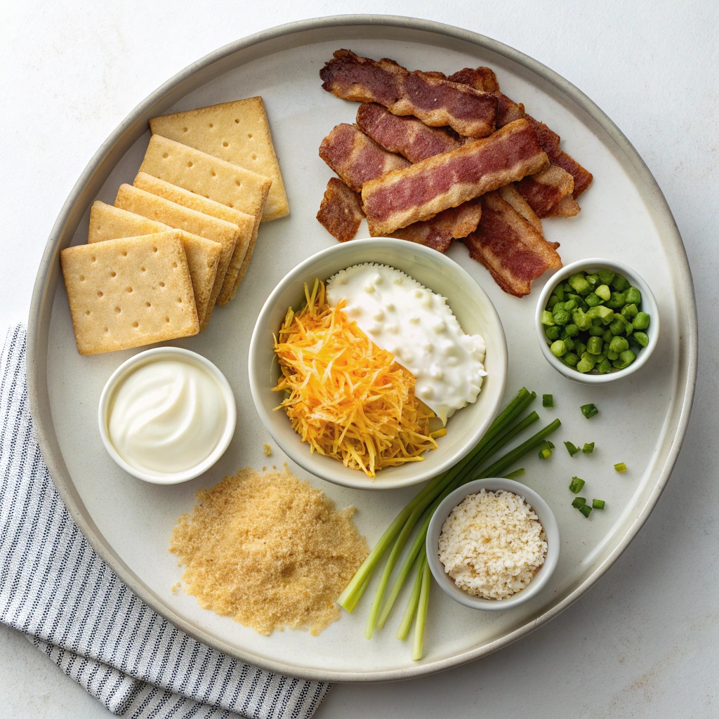 Warm Bacon Cheese Dip Ingredients