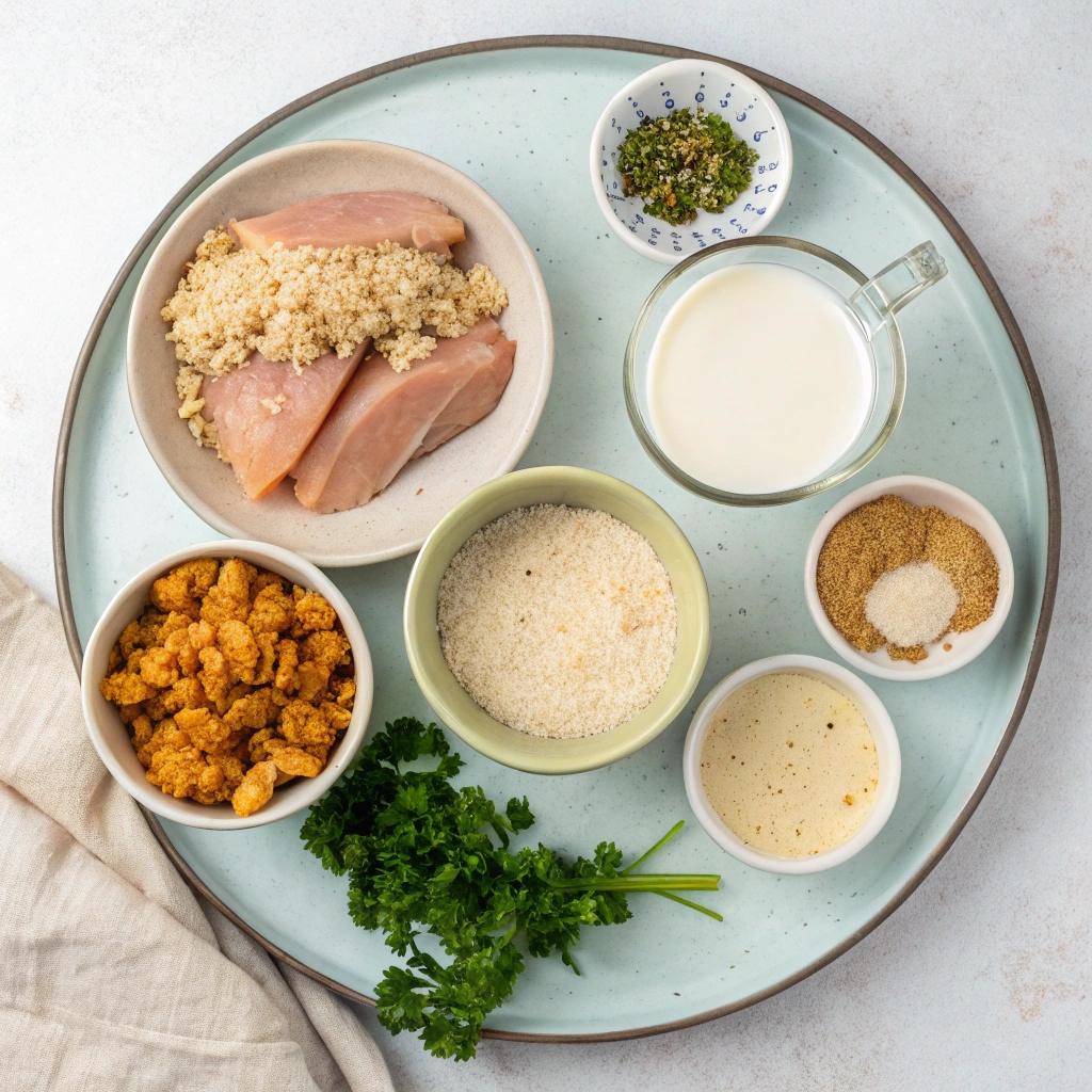Savory Chicken and Stuffing Bake Ingredients