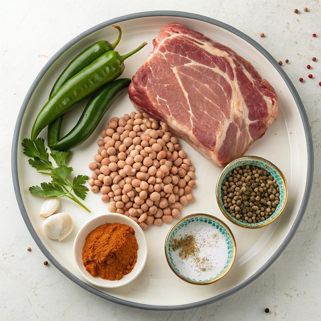 Slow Cooker Pork Chalupas Ingredients