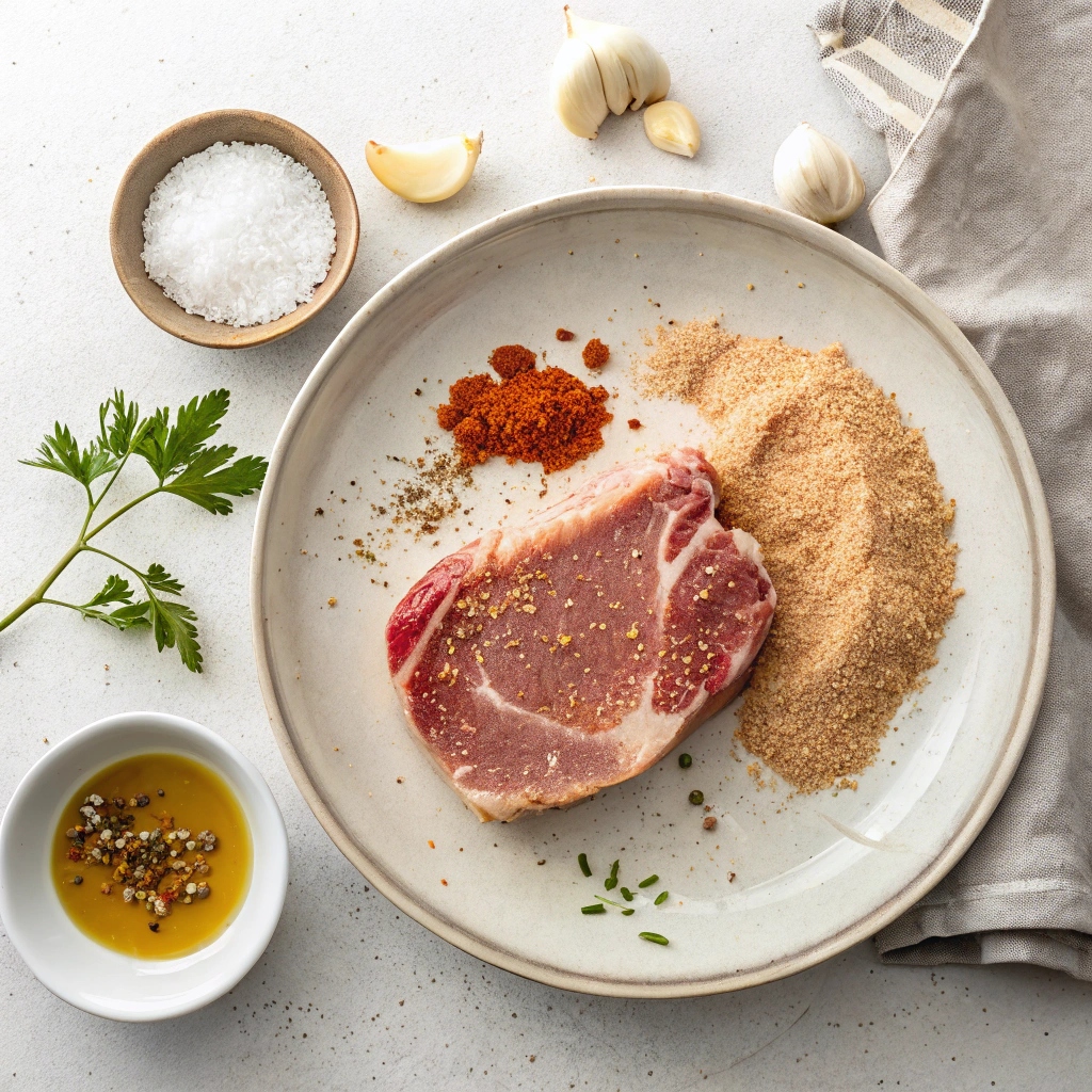 Brown Sugar Glazed Pork Chops Ingredients