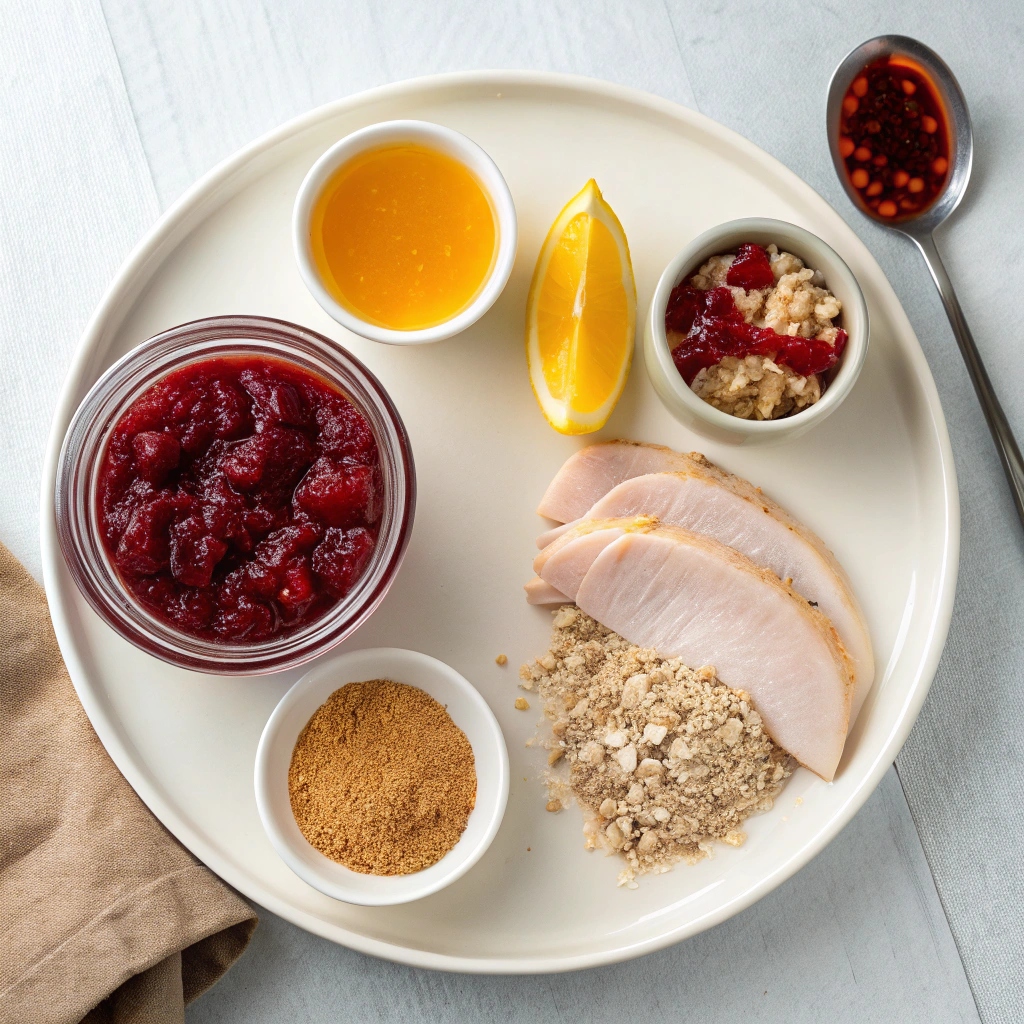 Slow Cooker Cranberry Turkey Breast Ingredients