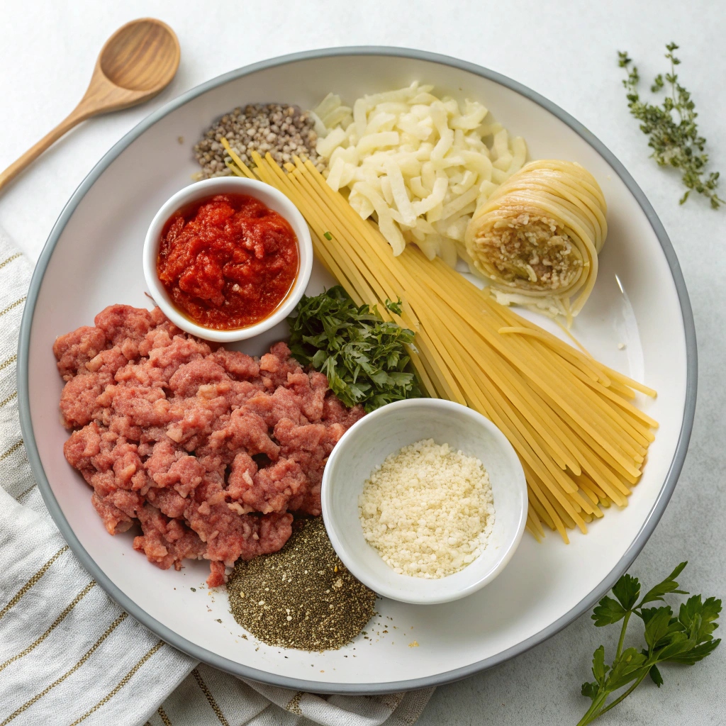 Ground Turkey Spaghetti Sauce Ingredients