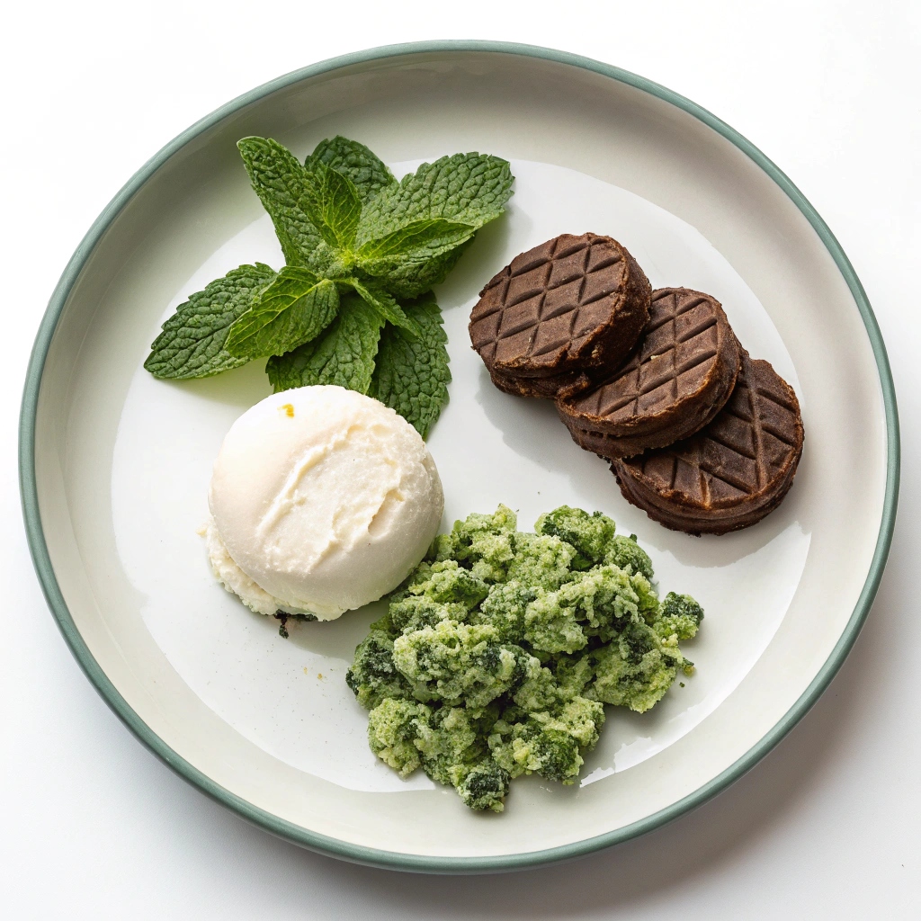 No Bake Thin Mint Cookie Truffles Ingredients