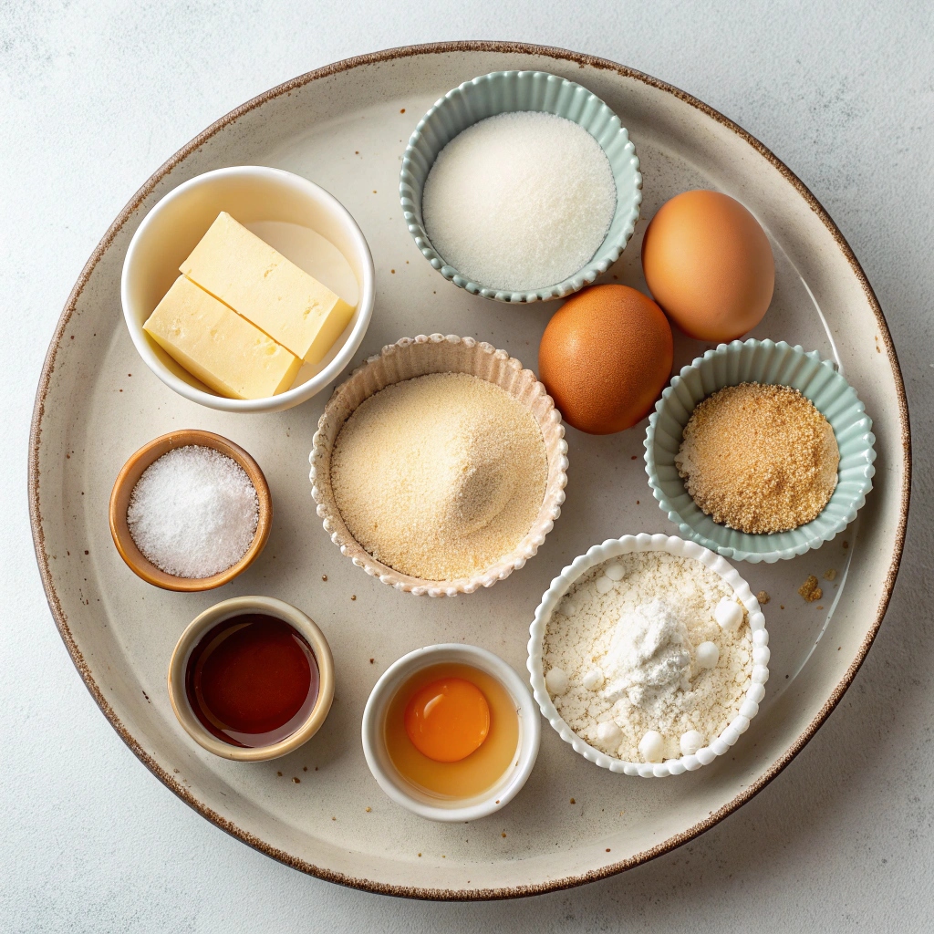 Alphabet Sugar Cookies Ingredients
