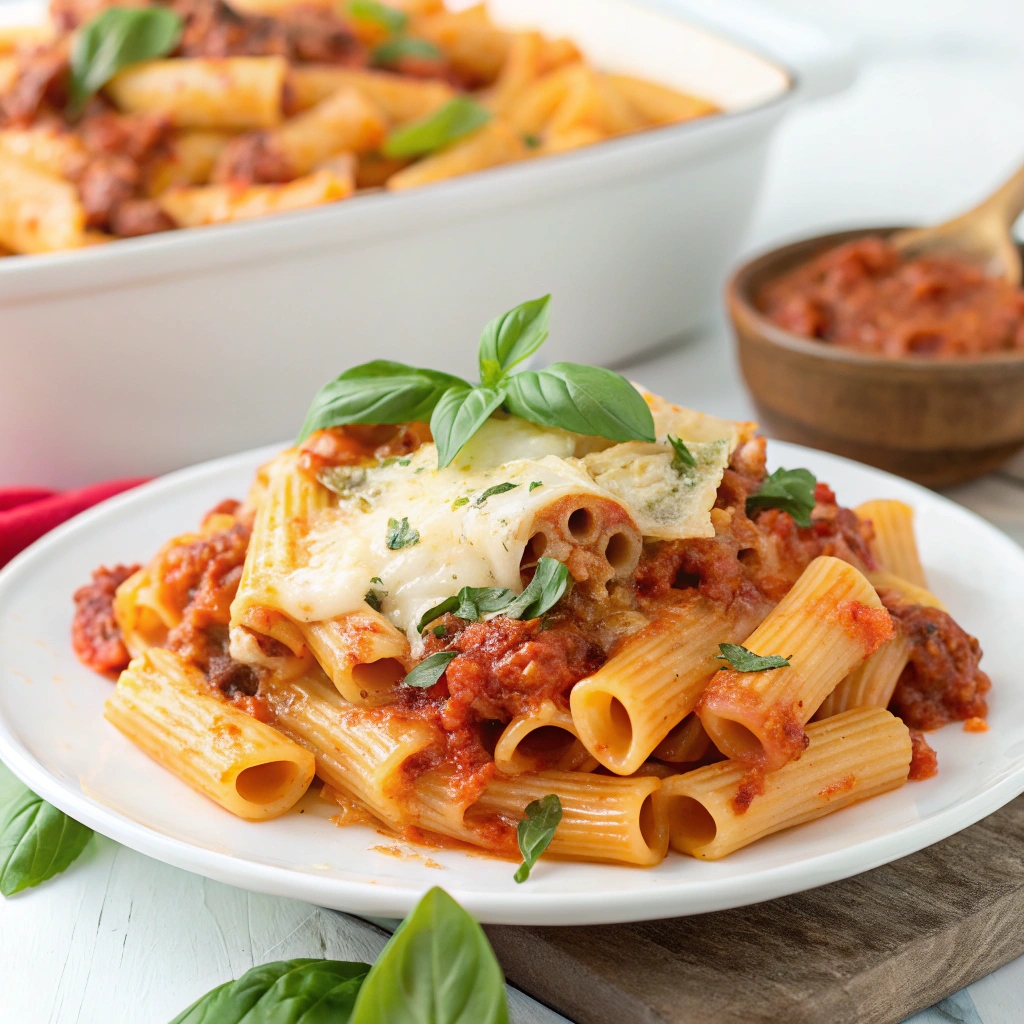Slow Cooker Baked Ziti