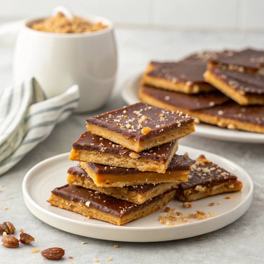 Saltine Cracker English Toffee