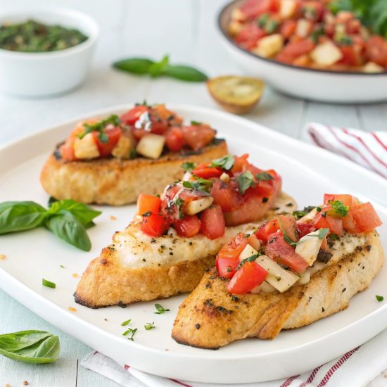 Easy Baked Bruschetta Chicken Recipe for Dinner Bliss