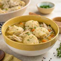 Easy Instant Pot Chicken and Dumplings