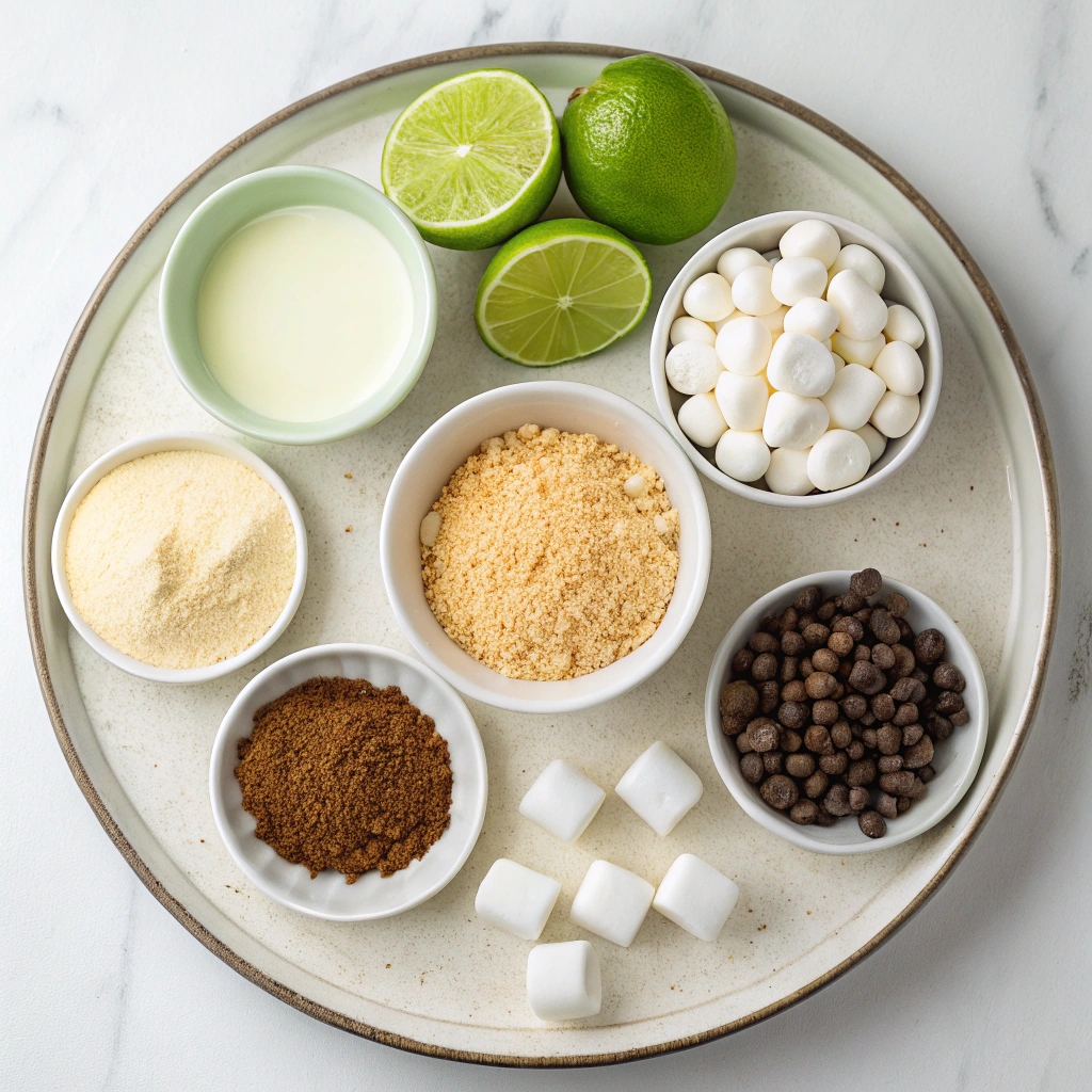 Key Lime Pie Fudge Ingredients