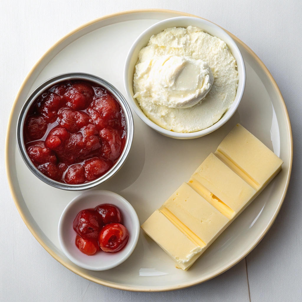 Cherry Cheesecake Dump Cake Ingredients