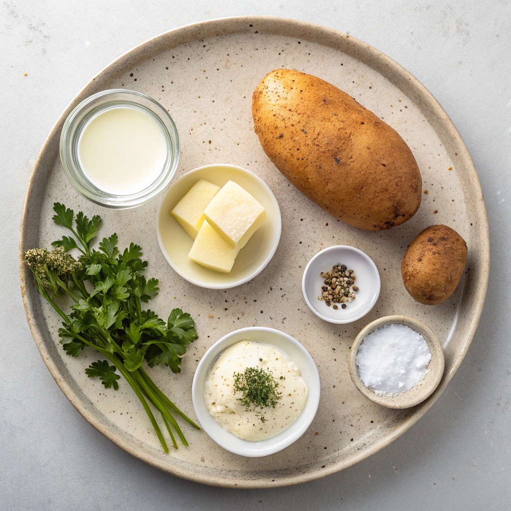How to Make our Instant Pot Mashed Potatoes Ingredients