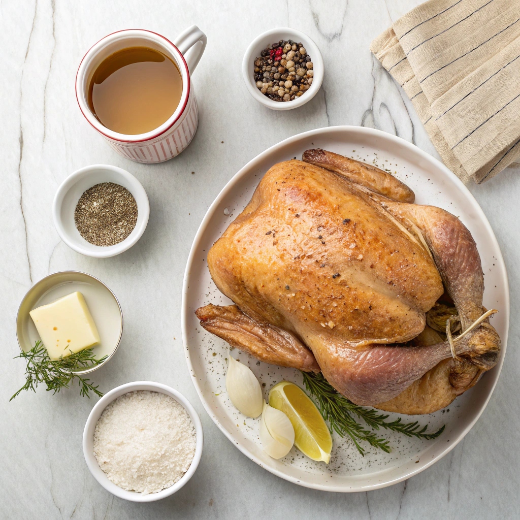 Roasted Thanksgiving Turkey Ingredients
