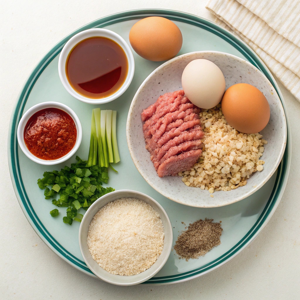 Easy Turkey Meatloaf Ingredients